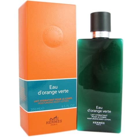 hermes eau d'orange verte body lotion|hermes lotion price.